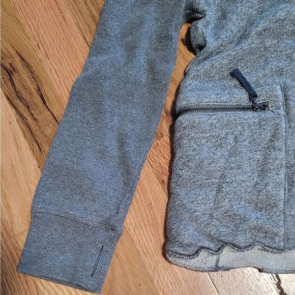 Clavin Klein Quick Dry Cowl Neck Raw Edge Sweatshirt Large - Picture 5 of 10